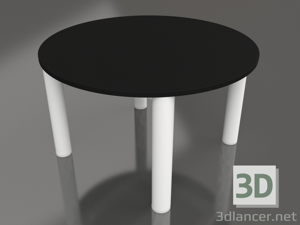 3D Modell Couchtisch D 60 (Weiß, DEKTON Domoos) - Vorschau