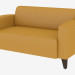 3d модель Сучасний шкіряний диван Unon 2 – превью