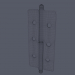 3D modeli Kapı menteşesi (eski) - önizleme