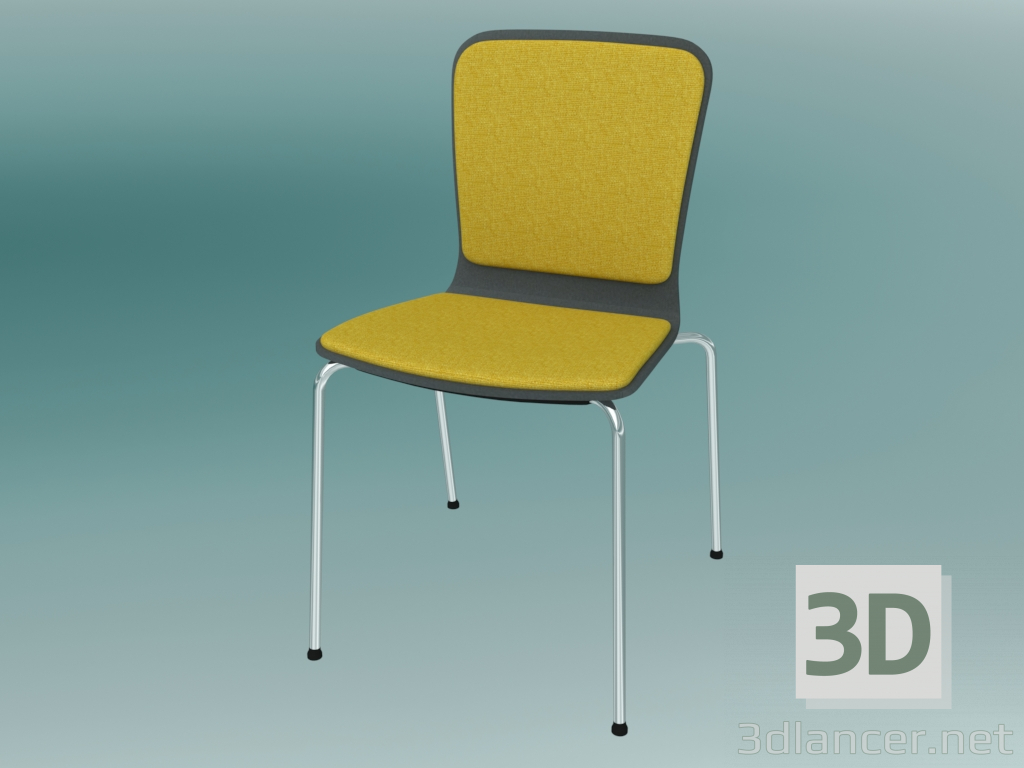 3d model Visitor Chair (K33H) - preview