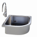 3d Kitchen sink with a tap model buy - render