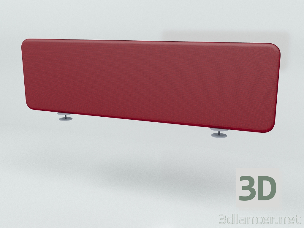 3d модель Акустический экран Desk Bench Sonic ZUS12 (1190x350) – превью