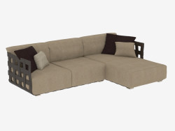 Corner sofa Triple Braid (272х181х69)