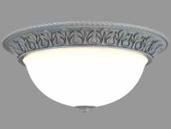 luce di soffitto con una bolla di vetro (C110154 3-40)