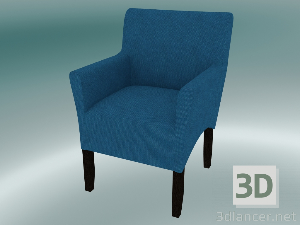3d модель крісло Манн – превью