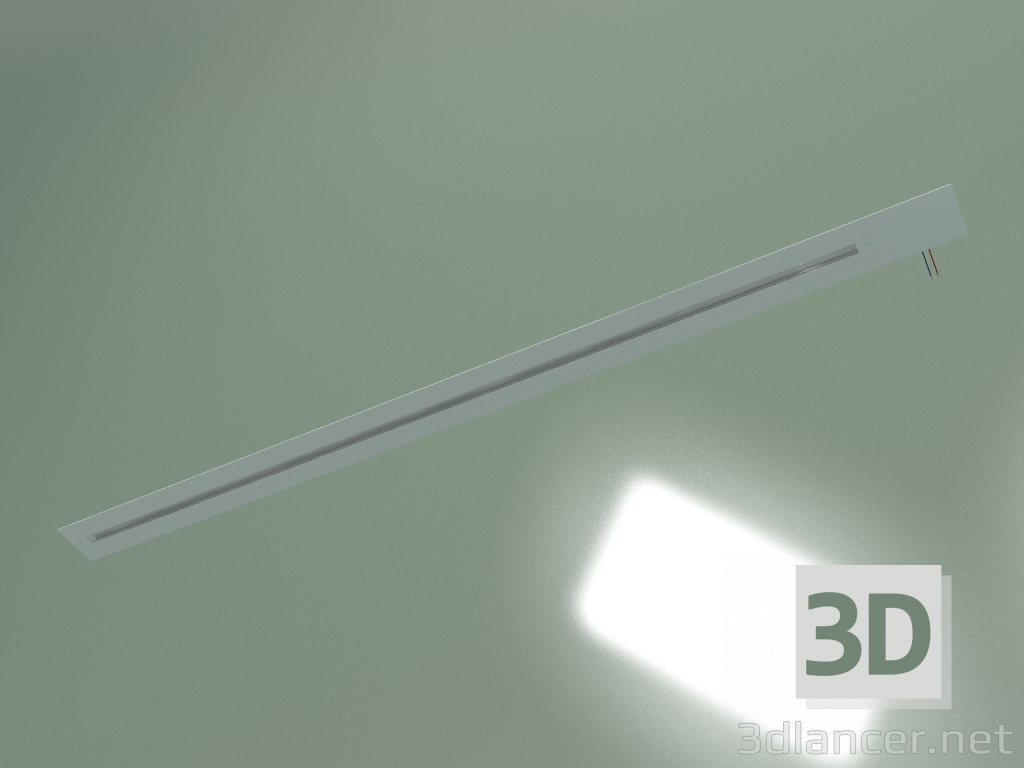 3 डी मॉडल ट्रैक बसबार 1 मीटर सफेद RLM-1-100-WH 1 - पूर्वावलोकन