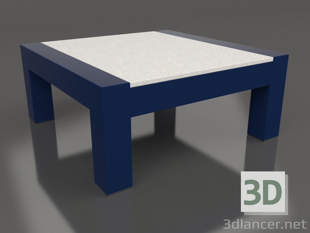 modèle 3D Table d'appoint (Bleu nuit, DEKTON Sirocco) - preview