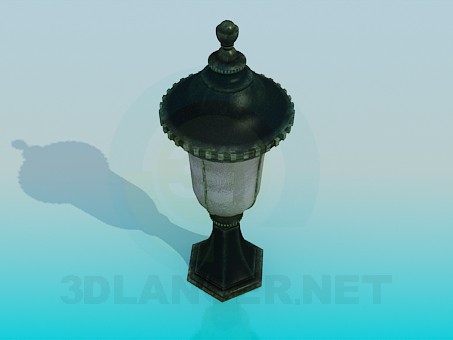 Modelo 3d Parque de lâmpada - preview