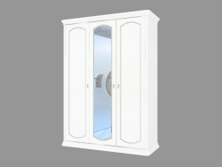 Шкаф 3-х дверный с зеркалом (1695х2330х647)