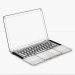 modello 3D macbook pro - anteprima