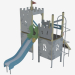 3D modeli Çocuk oyun kompleksi Fort (5508) - önizleme