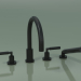 Modelo 3d Conjunto de duche para banheira, para instalação lateral (27 512 882-33) - preview