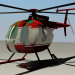 modello 3D Difensore elicottero multiuso Mcdonnell douglas md-500 - anteprima