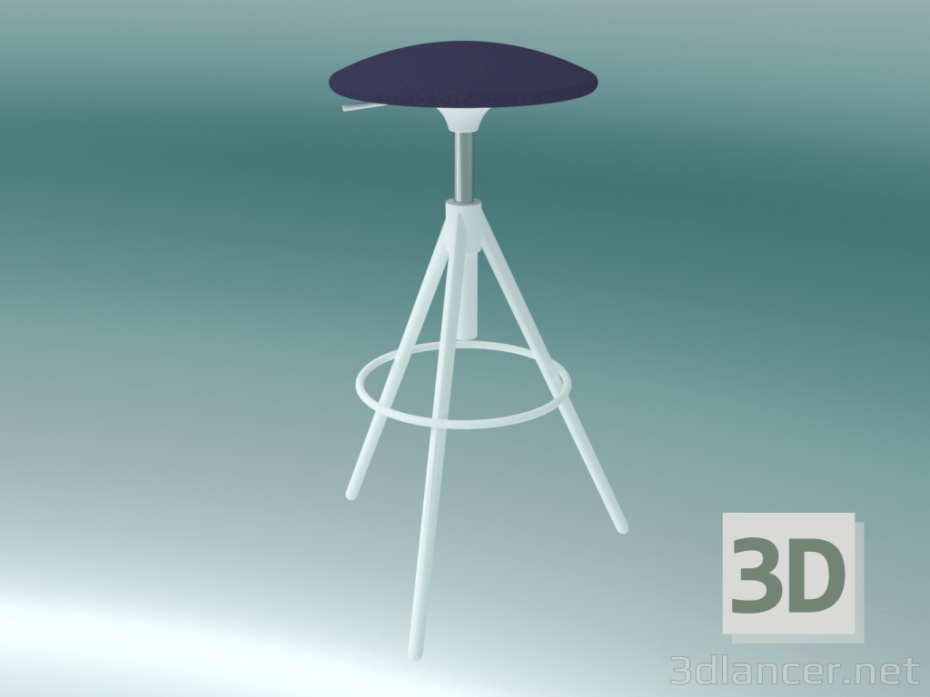 modello 3D Sgabello WIL (S222) - anteprima