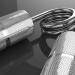 Pinza manual de acero 3D modelo Compro - render