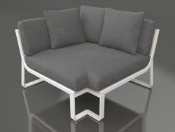Modular sofa, section 6 (Agate gray)