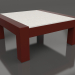 modello 3D Tavolino (Rosso vino, DEKTON Sirocco) - anteprima