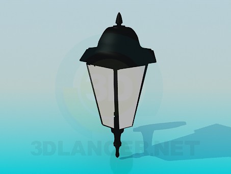 modèle 3D Lanterne de jardin - preview