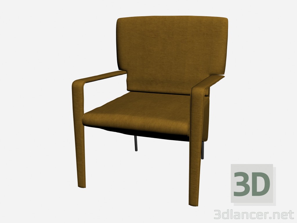 3D modeli 1 yemek zihin sandalye - önizleme