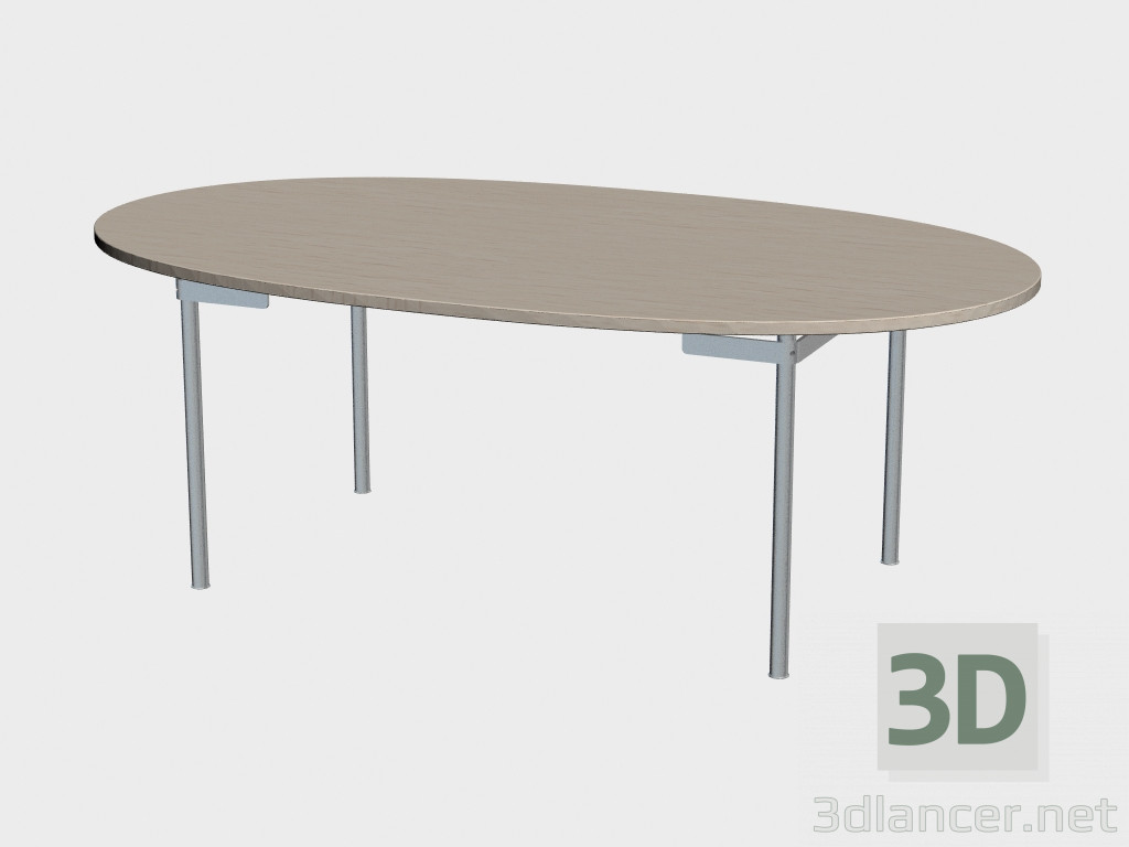 3D Modell Esstisch (ch335) - Vorschau