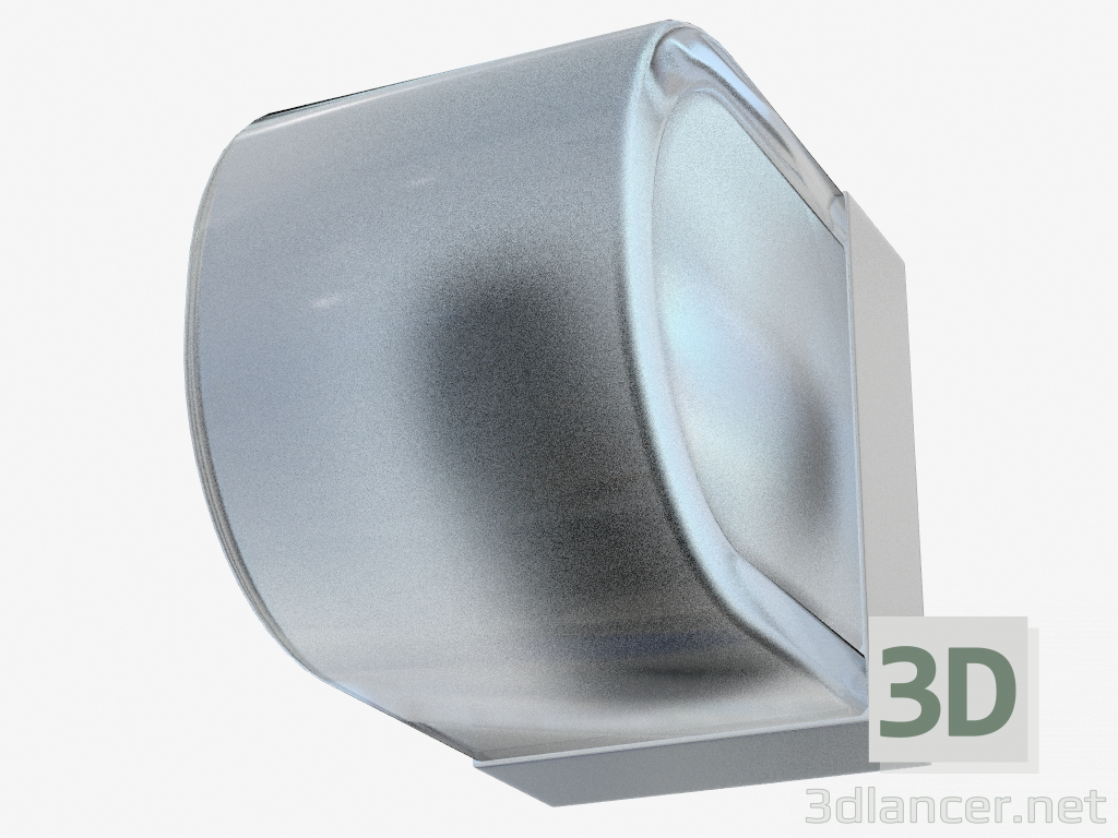 3D Modell Wand-Deckenleuchte D79 G01 01 - Vorschau