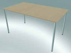 Mesa rectangular con patas redondas (1400x800mm)