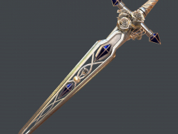 Épée fantastique 21 modèle 3D