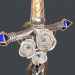 Fantasy Schwert 21 3d Modell 3D-Modell kaufen - Rendern