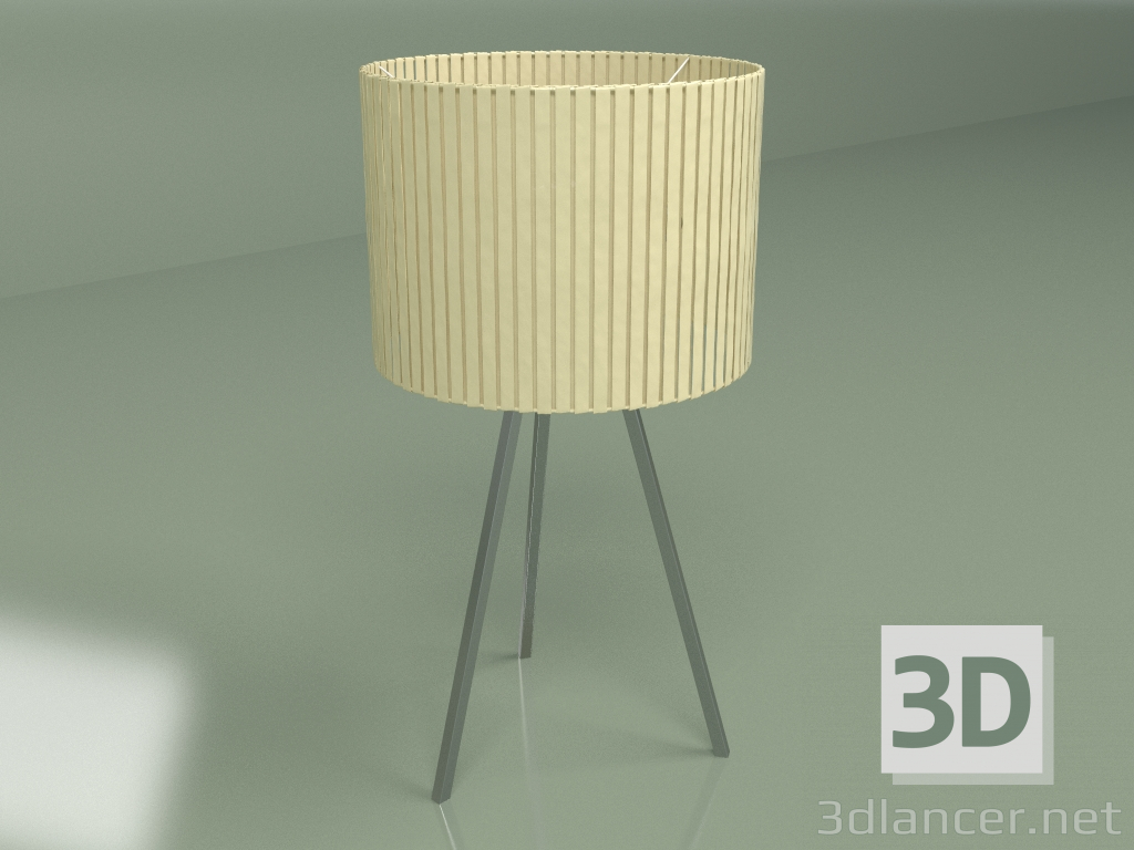 modèle 3D Lampe à poser Axo Light Obi (jaune) - preview