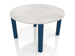 Coffee table D 60 (Grey blue, DEKTON Kreta)