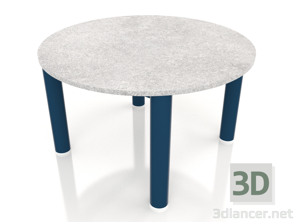 modello 3D Tavolino D 60 (Grigio blu, DEKTON Kreta) - anteprima
