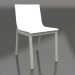 3d model Dining chair model 4 (Cement gray) - preview