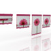 3d Five different Roman shades with five different shaders model buy - render