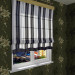 3d Five different Roman shades with five different shaders model buy - render