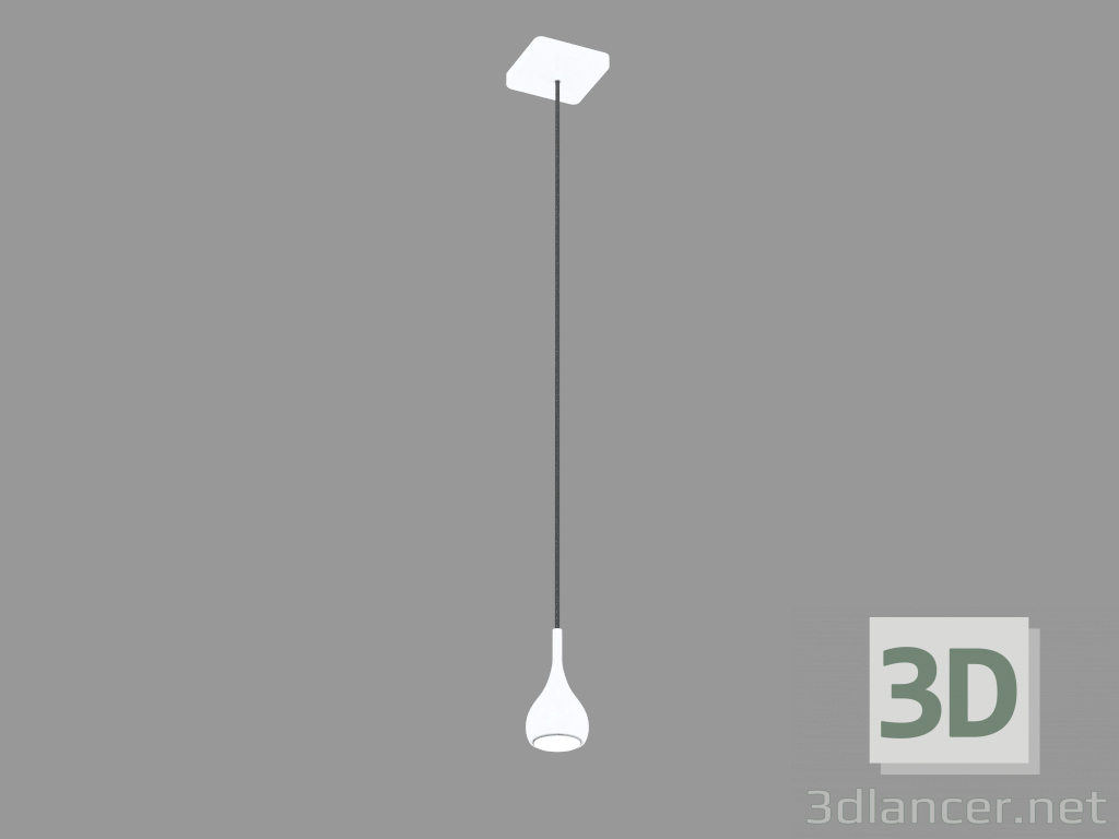 3d модель Світильник стельовий D75 A01 01 – превью