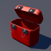 3d model Metal chest - preview