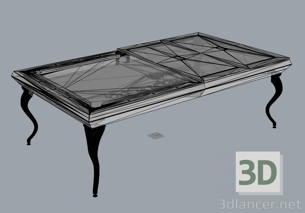 3d model EXCLUSIVE POOL TABLE CAVICCHI OPERA BILLIARD 8ft - preview