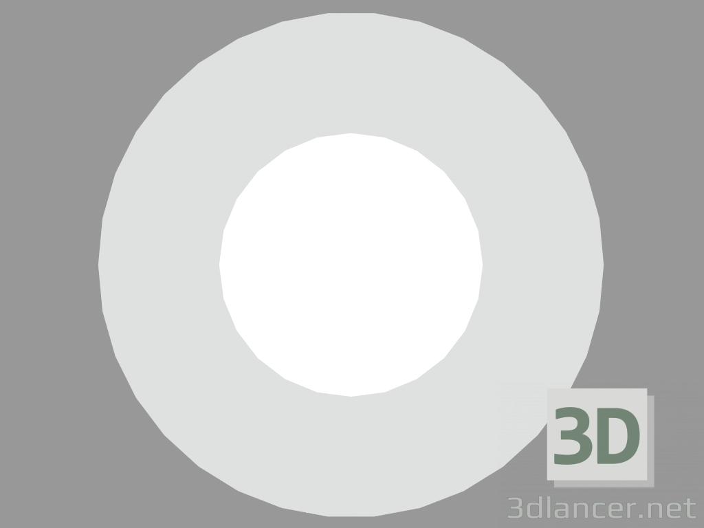 Modelo 3d Aplique de encastrar NANOLED WALL RECESSED ROUND 45mm (S3254) - preview