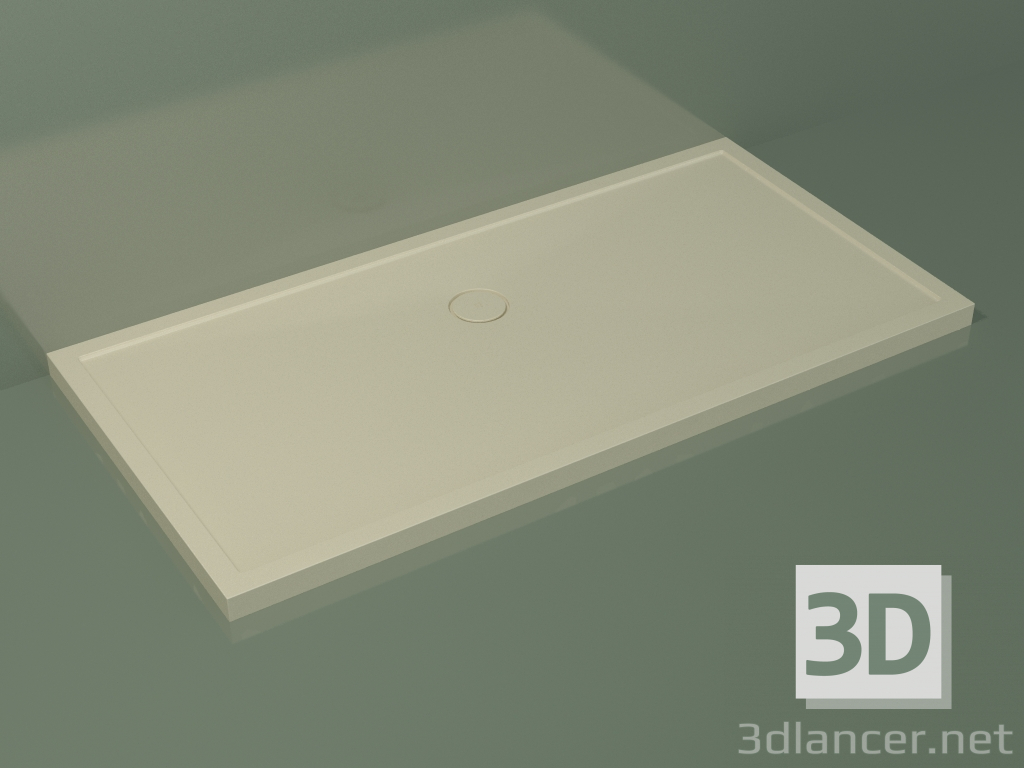modèle 3D Receveur de douche Medio (30UM0134, Bone C39, 180x90 cm) - preview