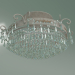 3d model Ceiling chandelier with crystal 305-6 - preview