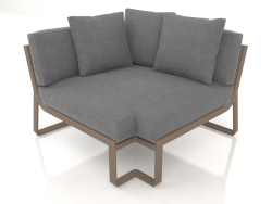 Modular sofa, section 6 (Bronze)