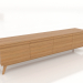 3d model Mueble TV GRANDE 2000 mm (roble natural) - vista previa