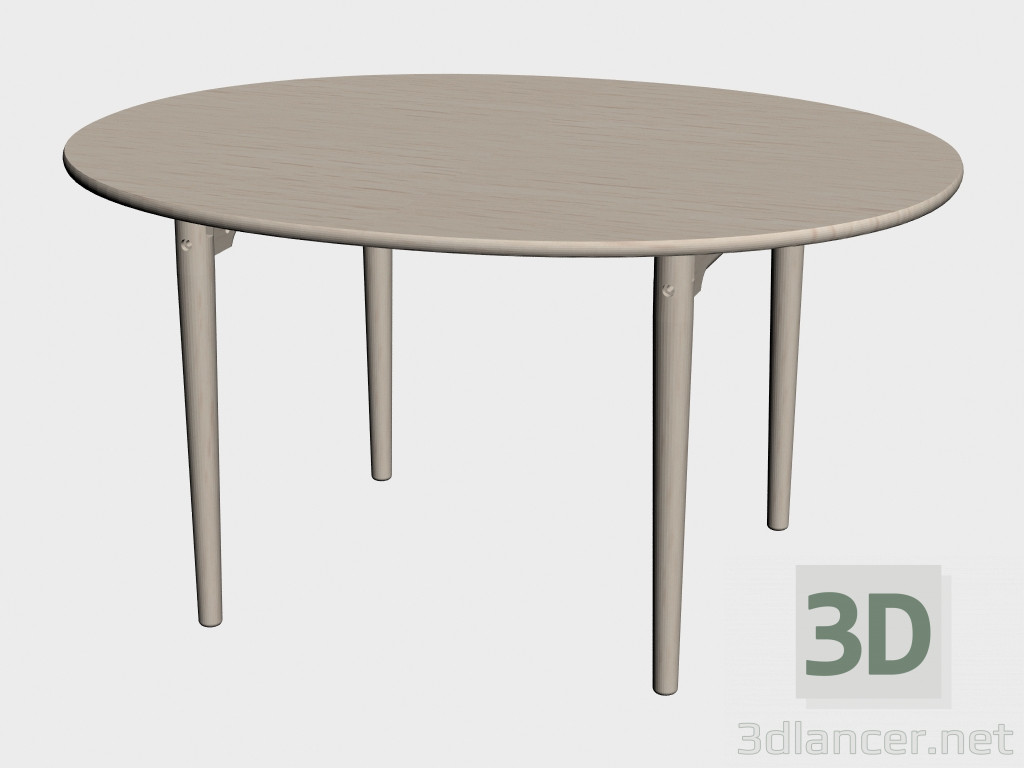 modello 3D Tavolo da pranzo (ch337) - anteprima