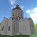 3d model Temple - preview