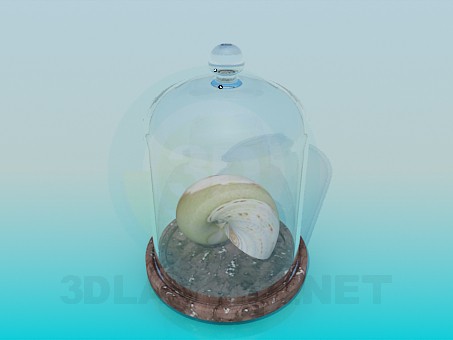 modèle 3D Escargot dans la Banque - preview