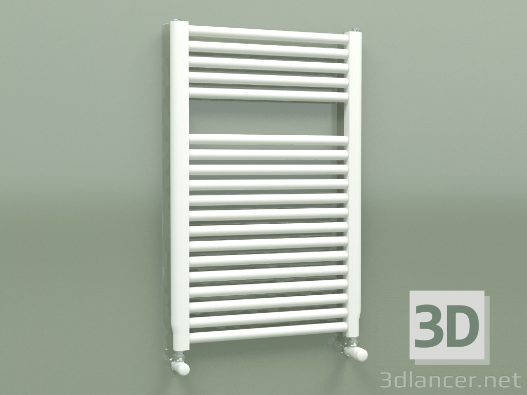 3D modeli Isıtmalı havlu askısı NOVO (764x500, Standart beyaz) - önizleme