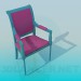 modèle 3D Chaise de style classique - preview