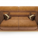 3d Diamond three-seater sofa model buy - render