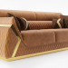 Diamond 3-Sitzer-Sofa 3D-Modell kaufen - Rendern