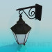 modèle 3D lanterne de jardin - preview